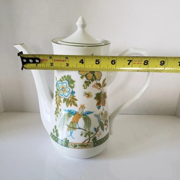Vintage One World Sango Jade Garden  Porcelain Coffee Pot. - Picture 9 of 10